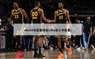 nba50大巨星排名(nba五十大巨星)