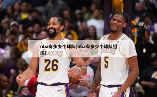 nba有多少个球队(nba有多少个球队组成)