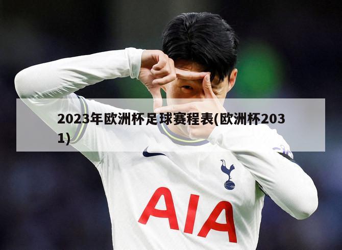 2023年欧洲杯足球赛程表(欧洲杯2031)-第1张图片-海莱特体育